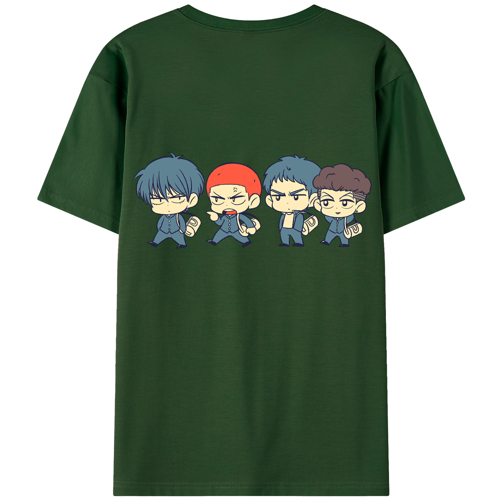 （画像用） SLAM DUNK／スラムダンク 綿100％半袖Tシャツ（背面プリント）